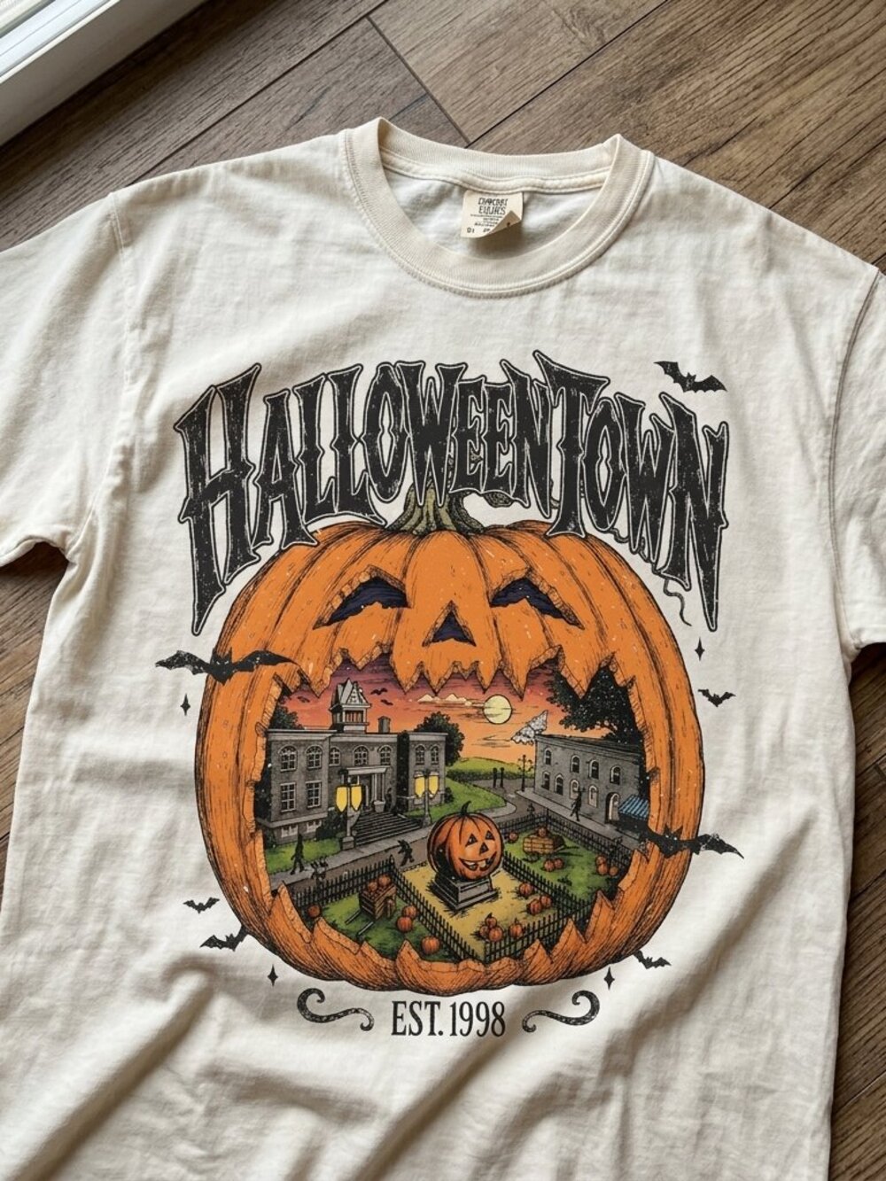 Halloweentown Est 1998 Shirt, Halloweentown University white off